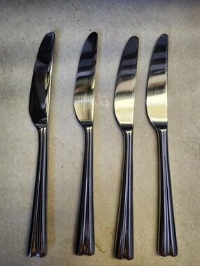 Reed & Barton Tempo Stainless Steel Dinner Knife Set - 4 Pieces